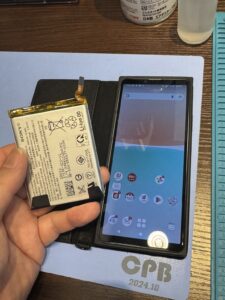 Xperia10-Ⅳバッテリー交換